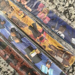 MINECRAFT: Colorful Character Themed Wristbands